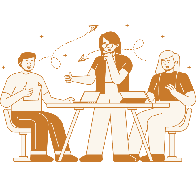 illustration of people